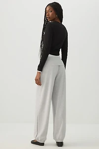 Neoprene-Like Bubble Pants