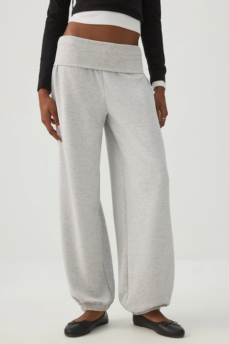 Neoprene-Like Bubble Pants
