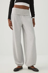 Neoprene-Like Bubble Pants