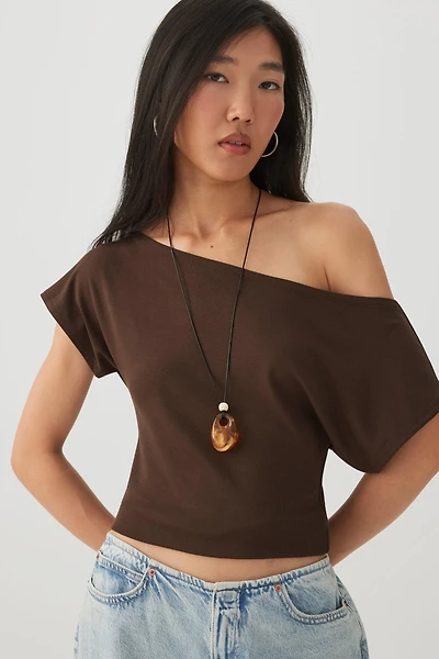 Asymmetric Cropped Top