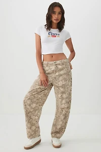 Licensed Coors Graphic Crop T-Shirt