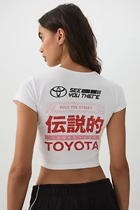 Toyota Graphic Crop T-Shirt