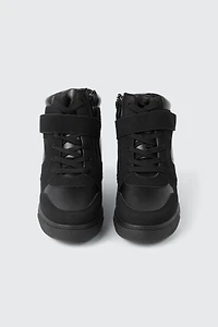 Espadrilles montantes lacées