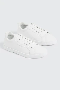 Espadrilles lacées blanches