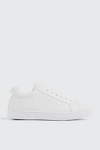 Espadrilles lacées blanches