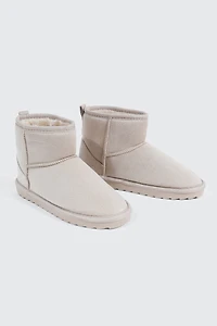 Bottillons en faux mouton