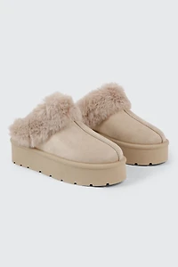 Mules en faux mouton