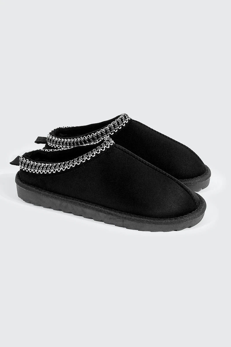 Sabots en faux mouton