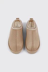Faux Sheepskin Clogs