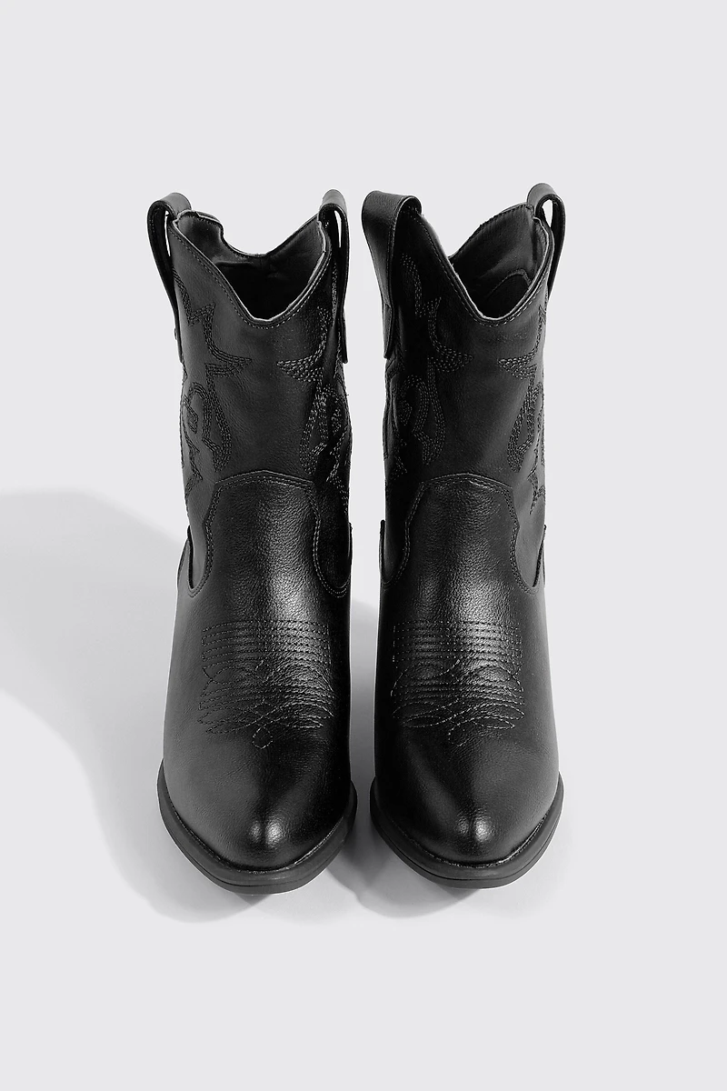Western Ankle Boots