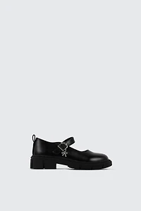 Loafer Flats with Removable Charm