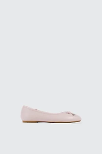Ballerines à bout rond avec boucle
