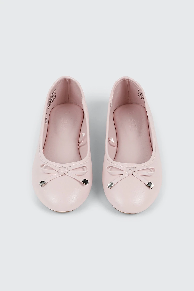Ballerines à bout rond avec boucle