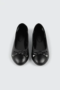 Ballerines à bout rond avec boucle