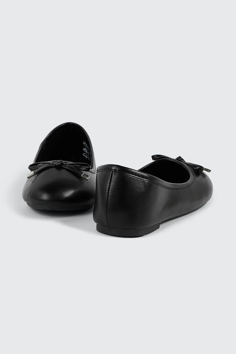 Round Toe Ballerina Flats