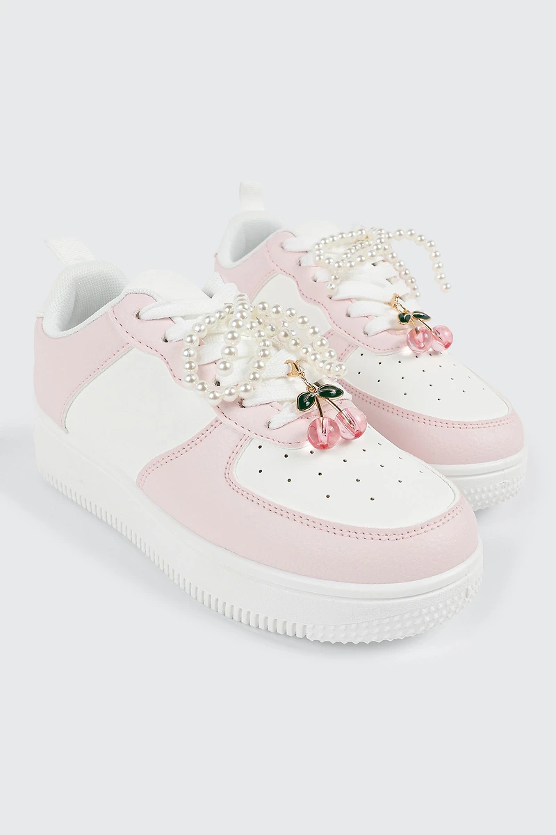 Removable Charm Sneakers