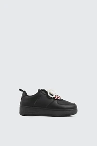 Espadrilles à breloques amovible