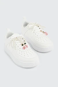 Removable Charm Sneakers
