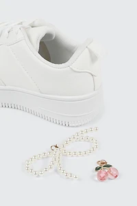 Removable Charm Sneakers