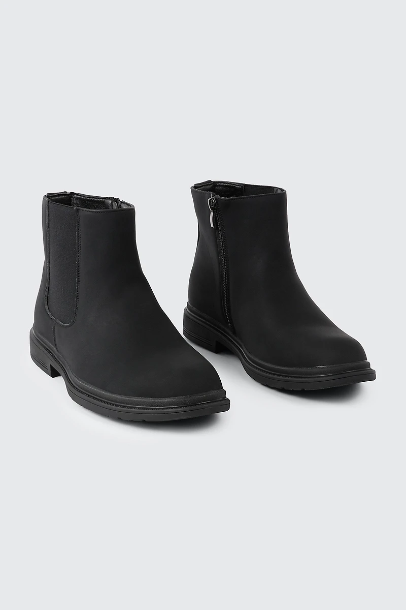 Bottes Chelsea à semelle crantée