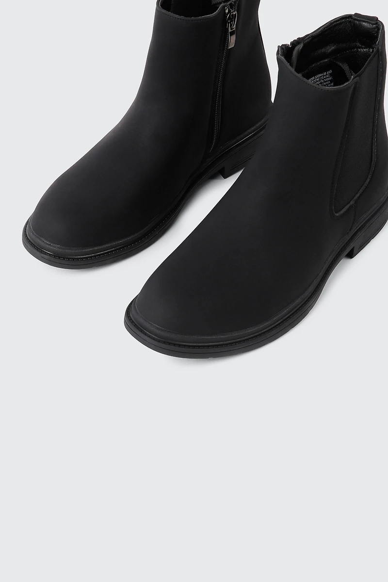 Bottes Chelsea à semelle crantée