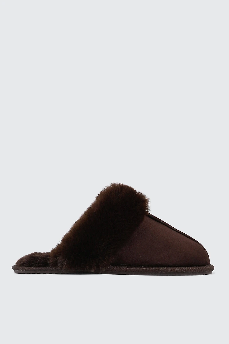 Faux Fur Slippers