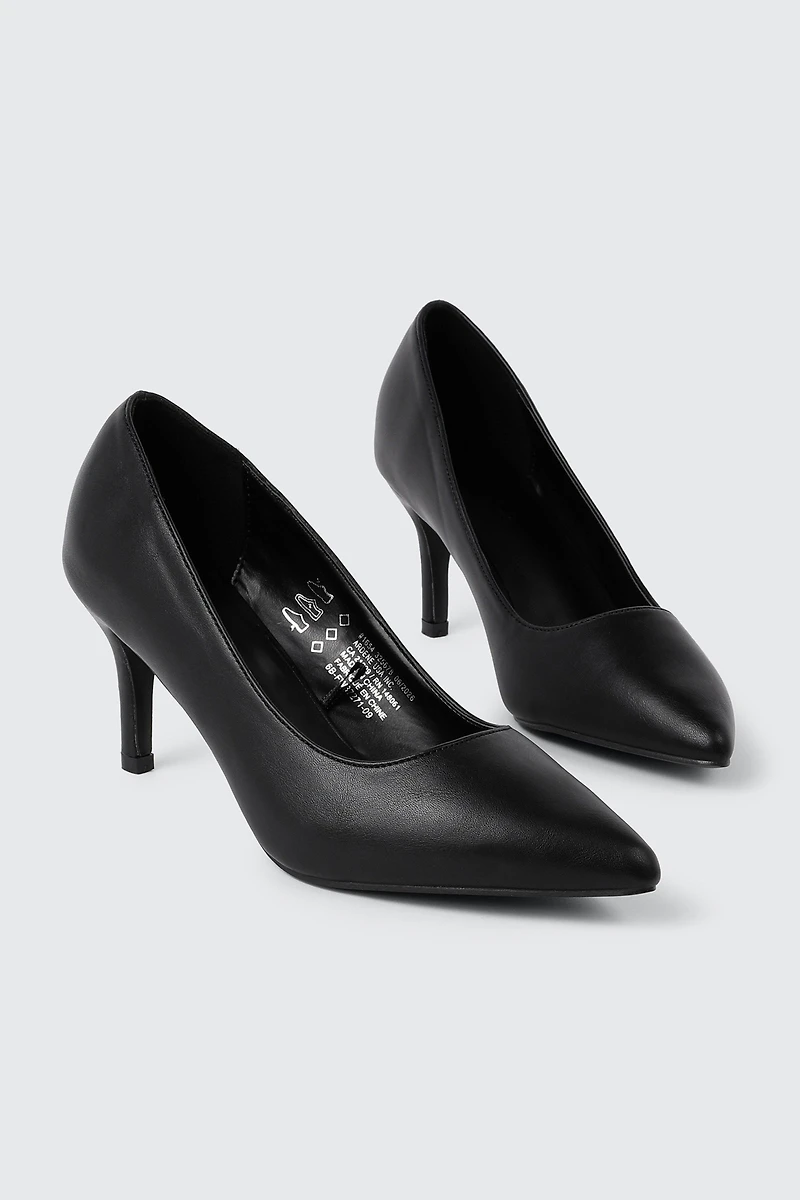 Pointed Toe Stiletto Pumps