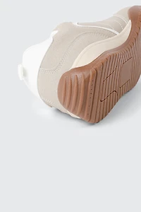 Espadrilles basses à semelle épaisse