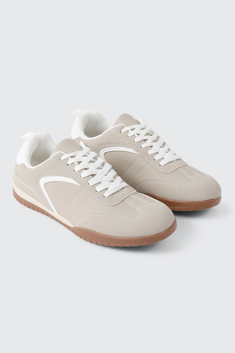 Espadrilles basses à semelle épaisse