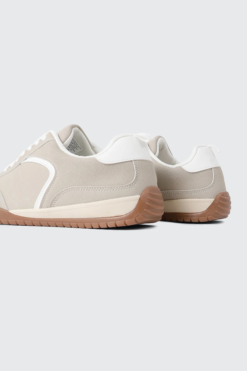 Espadrilles basses à semelle épaisse