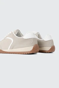 Espadrilles basses à semelle épaisse