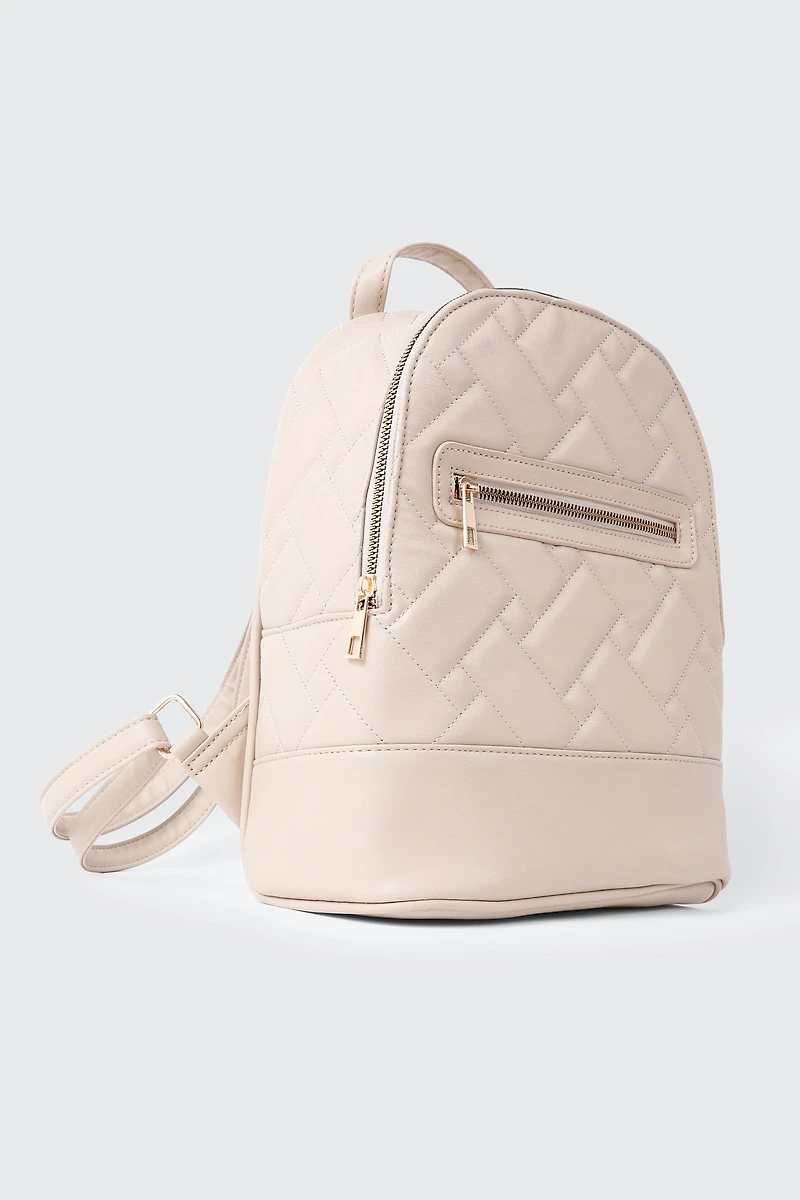 Sac à dos matelassé en nylon