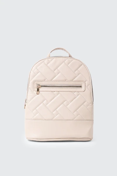 Quilted Nylon Backpack