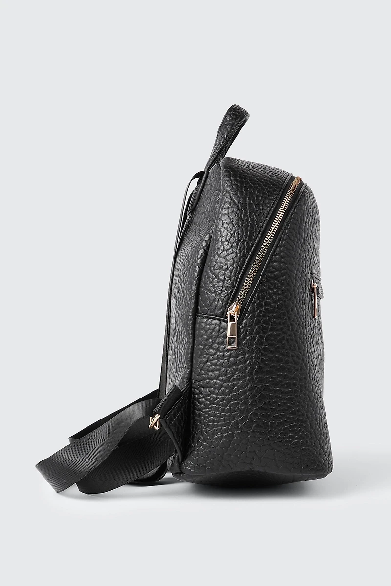Petit sac à dos texturé
