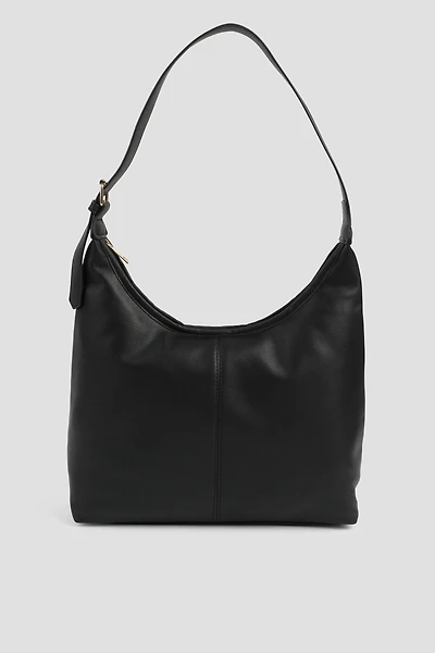 Pebbled Faux Leather Tote