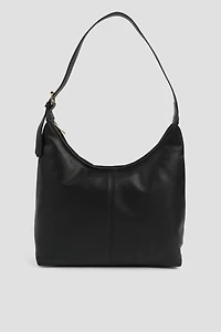 Pebbled Faux Leather Tote