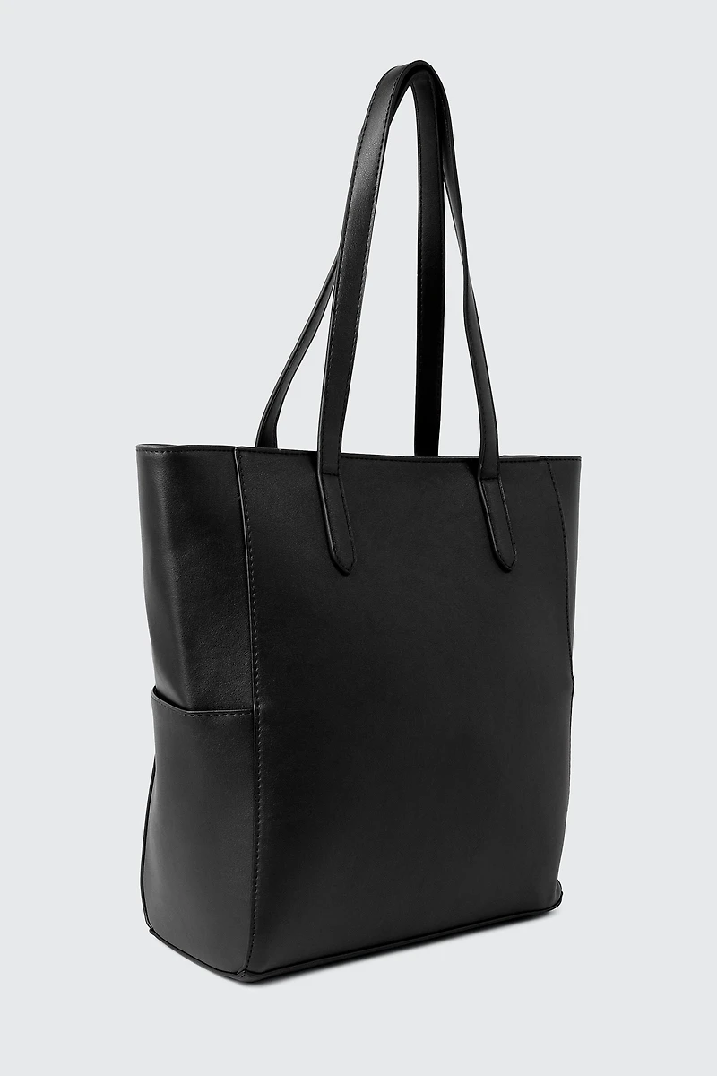 Side Pocket Tote Bag