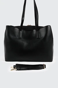 Fourre-tout en faux cuir