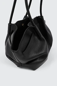 Small Textured Tote Bag
