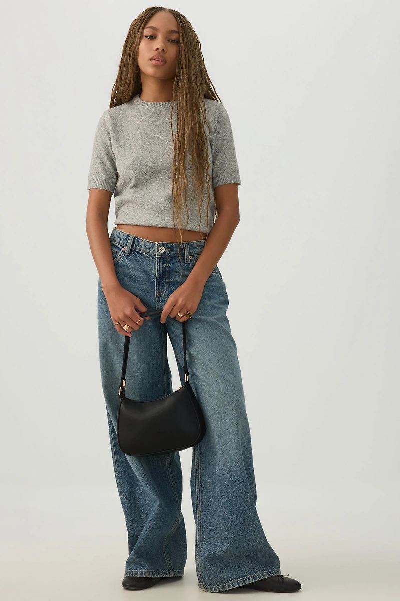 Structured Shoulder Bag