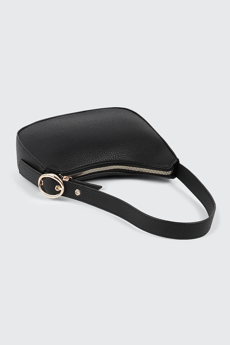 Pebbled Shoulder Bag