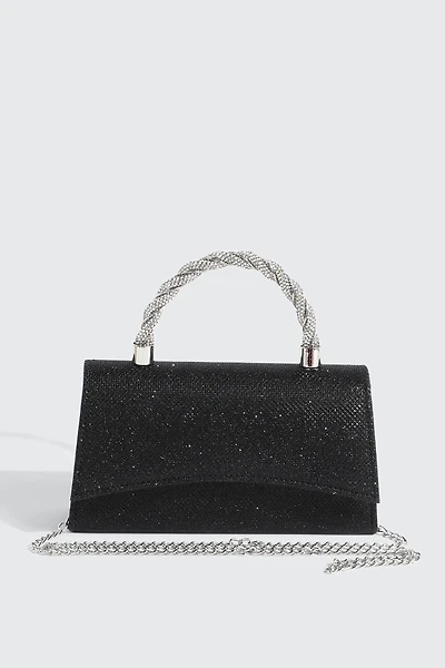 Mesh Glitter Occasion Bag