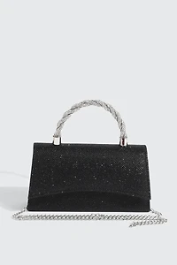Mesh Glitter Occasion Bag