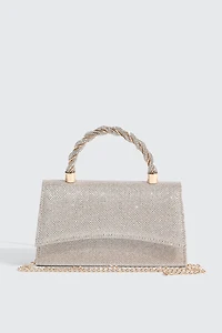 Mesh Glitter Occasion Bag