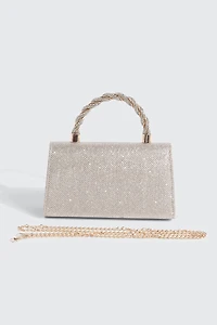 Sac de soirée en filet scintillant