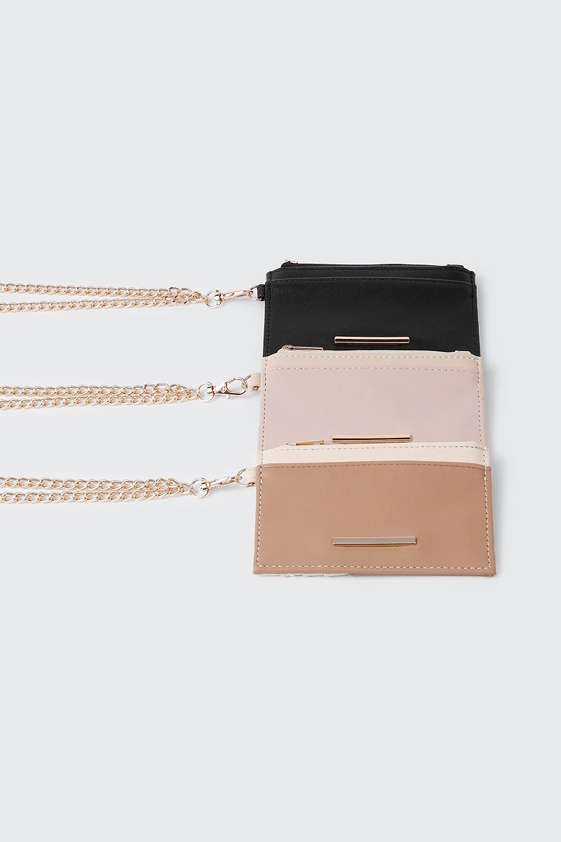 Porte-cartes à chaîne