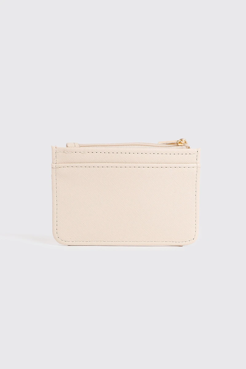 Porte-cartes texturé