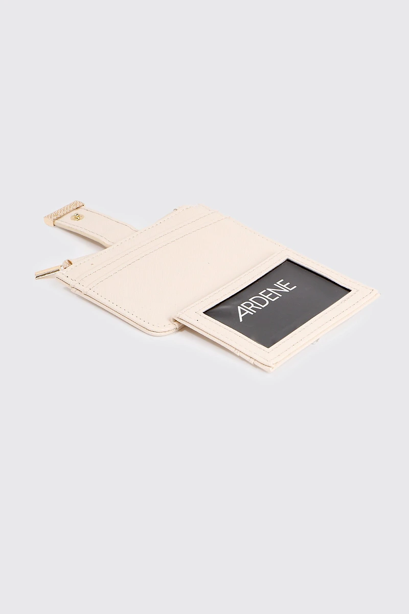 Porte-cartes texturé