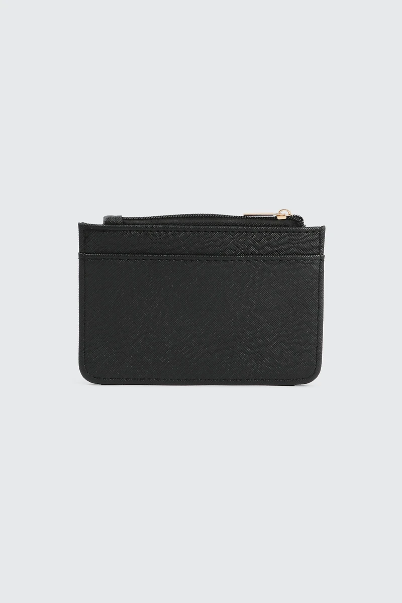Porte-cartes texturé
