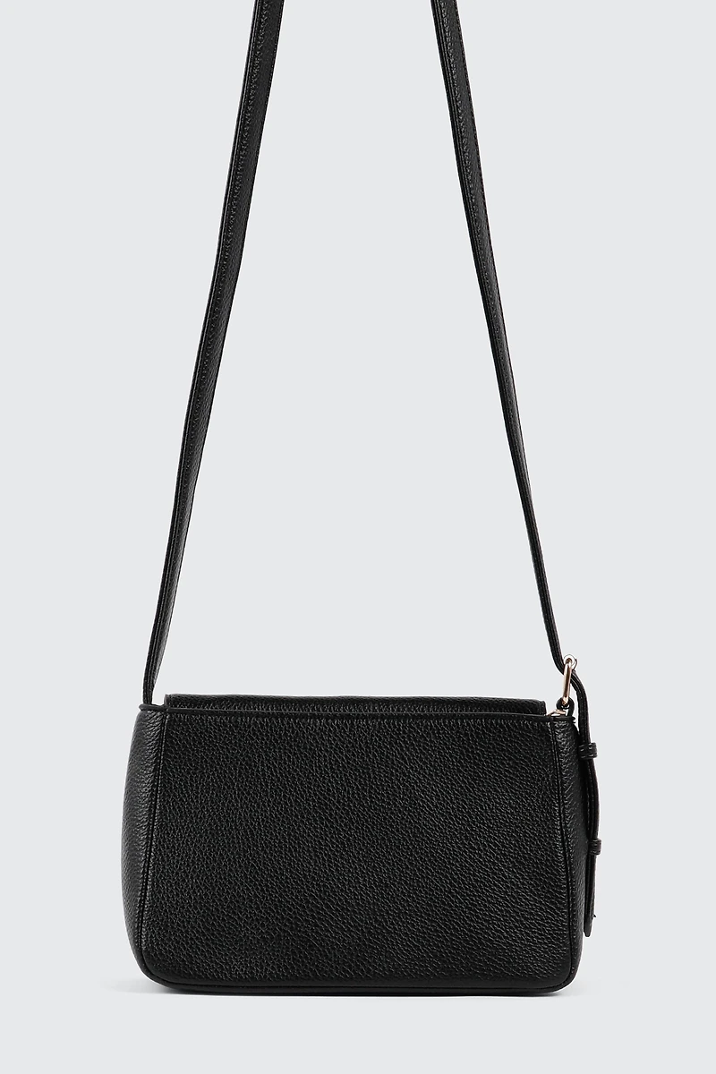 Sac bandoulière texturé